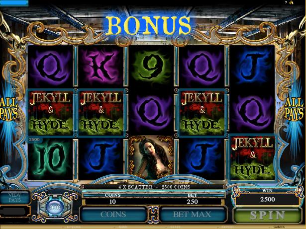 Jekyll and Hyde Slot screenshot
